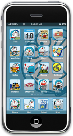 Doraemon Theme For iPhone Doraemon Theme For iPhone