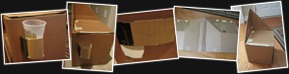 View Collabsible Cardboard Chair