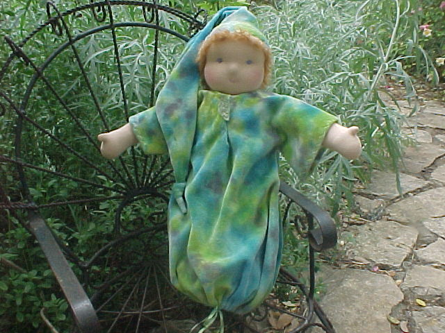 Weighted Custom Waldorf Doll Baby Bunting