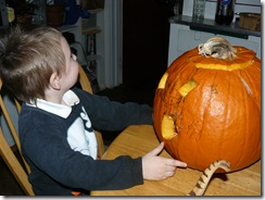 carving a pumpkin 031