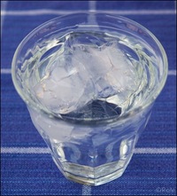 Ett glas vatten