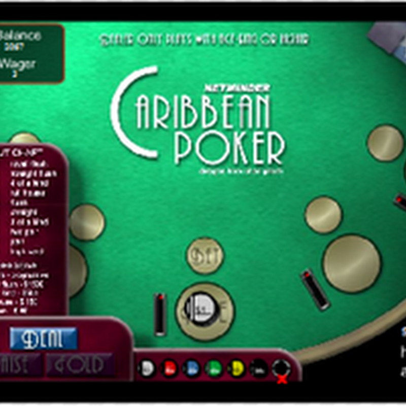 Caribbean Poker παιχνίδι για το blog σας