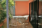 My patio and breakfast nook