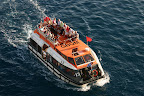 Tender returning to the Queen Mary 2