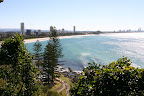 Trails in Burleigh Heads National Park along the Gold Coast