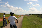 On the bike trail through Boondall Wetlands