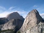 Liberty Cap and Mount Broderick from the John Muir Trail