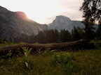 North Dome at sunrise