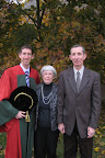 At Convocation with mom and dad