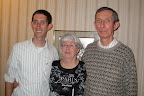 With my mom and dad