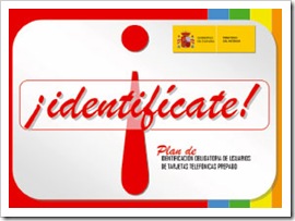 "¡Identifícate!” 