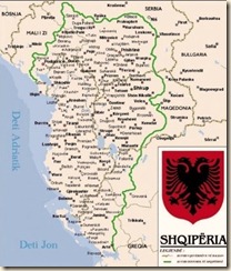 Harta e Shqipëris etnike