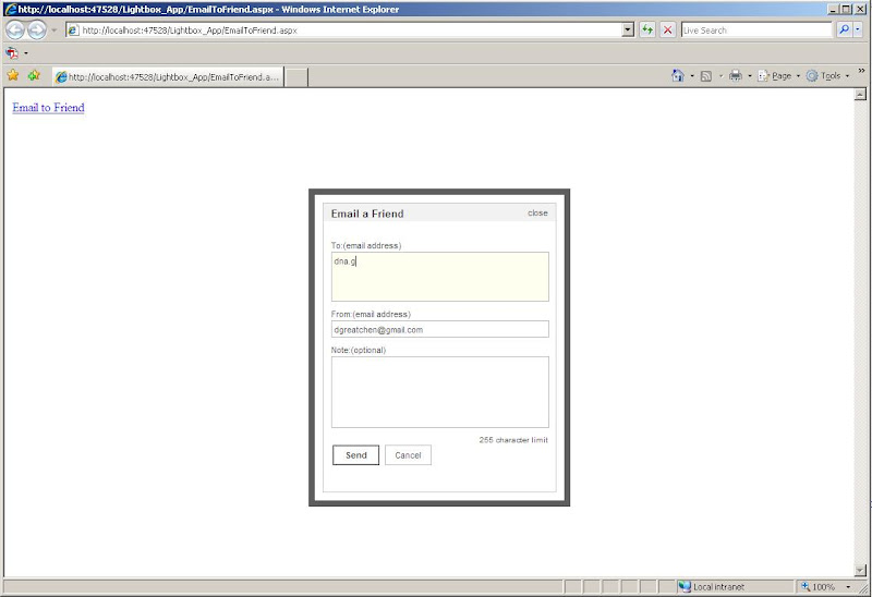 Email To Friend