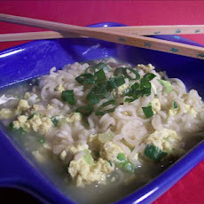 Ramen Noodle Egg Drop Soup