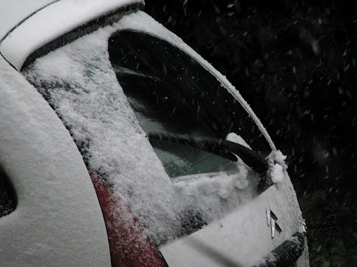 comment photographier la pluie Neige