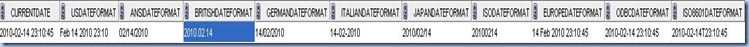 Date Oracle fomatting Date Oracle fomatting