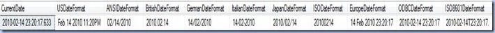 Date SQL Server formatting Date SQL Server formatting