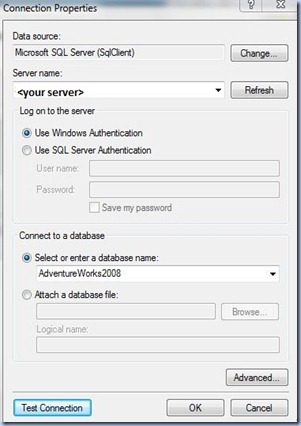 SSRS Tutorial Connection Properties SSRS Tutorial Connection Properties