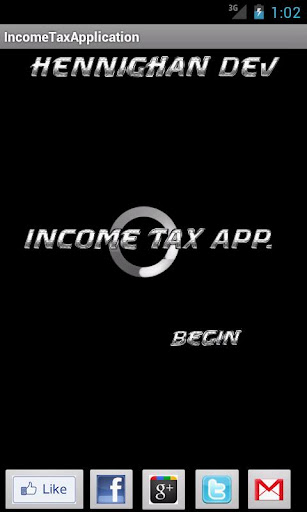 Income Tax Calculator 2012