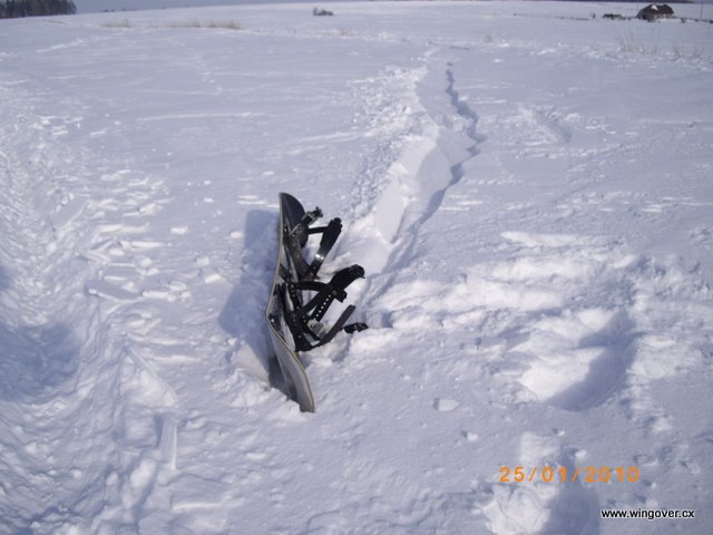 Snowkiten