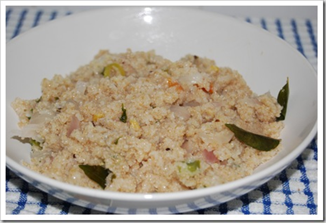 Godumai rava upma in microwave 