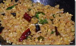 Add chopped thandu