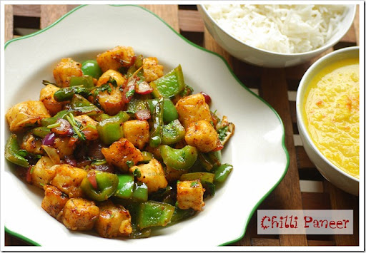 Chilli Paneer Chilli Paneer