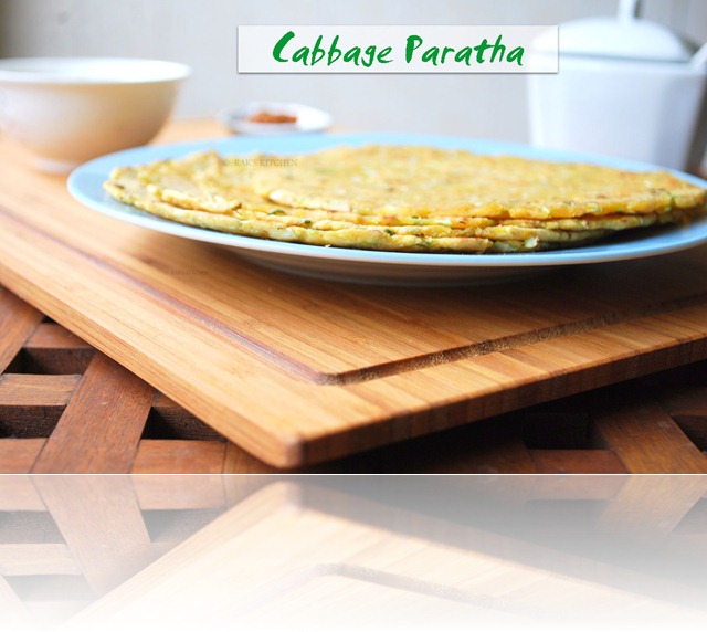 Cabbage parantha