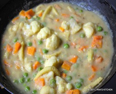 Cook veggies