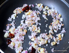 Fry onion