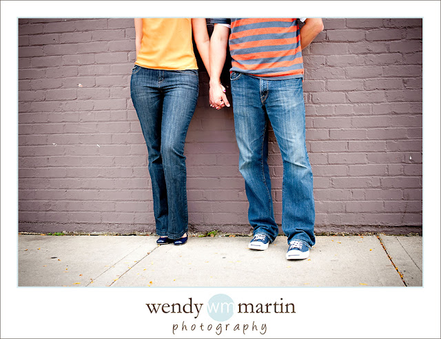 Downtown Royal Oak engagement