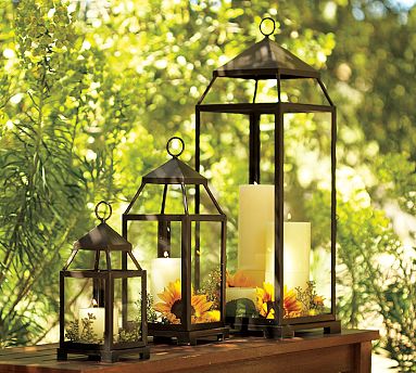 Lanterns pottery barn