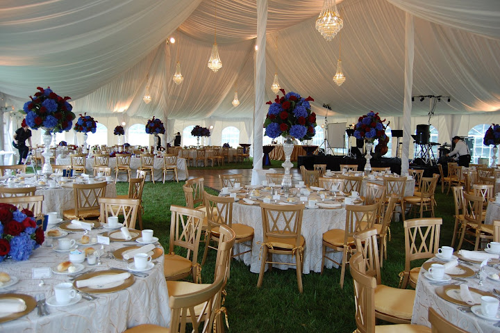 Tent wedding