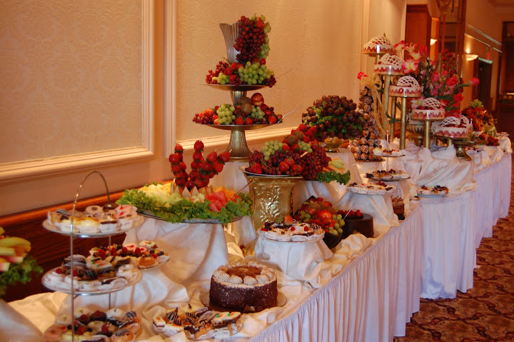 Sweet table dessert buffet