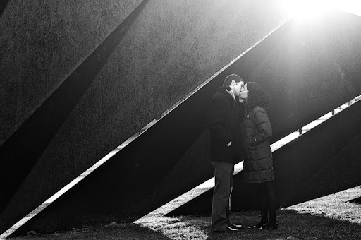 UMMA engagement pictures Nicole Ladonne Ann Arbor