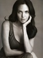Angelina Jolie Harper's Bazaar B&W2