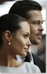 Angelina Jolie, left, and Brad Pitt CELEBUTOPIA
