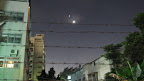 Moon over Tainan City, June 2007