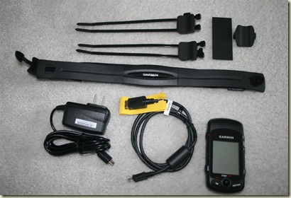 Garmin Edge 705 Box Contents