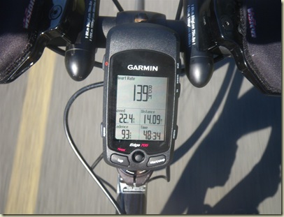 Garmin Edge 705 Primary Display