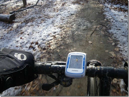 Edge 500 mount system on mountain bike