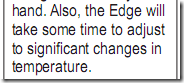 Edge 500 Temperature Manual