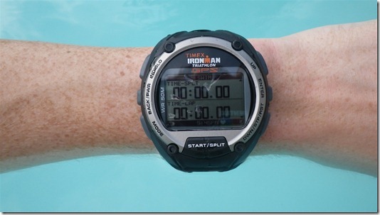 Timex Global Trainer in pool