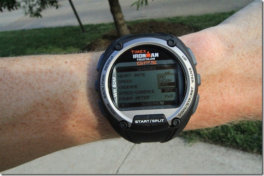 Timex Global Trainer Sensor Scanning