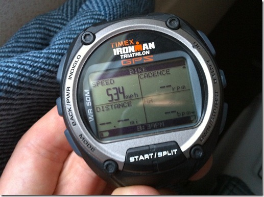 Timex Global Trainer speed while in flight