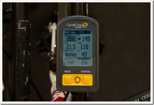 CycleOps Joule - Onbike Dashboard View CycleOps Joule - Onbike Dashboard View