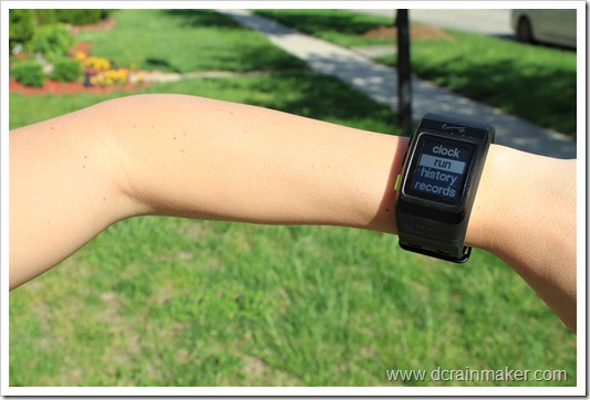 Nike+ GPS Sportwatch on Small Female Wrist Nike+ GPS Sportwatch on Small Female Wrist