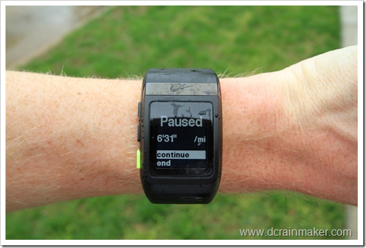 Nike+ GPS Sportwatch Paused Nike+ GPS Sportwatch Paused