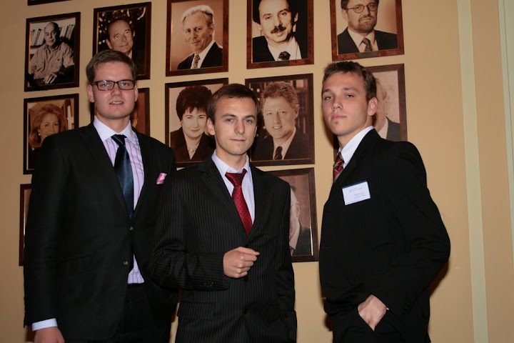 Zarząd SF BCC, Jakub Fijewski, Damian Rowiński, Maciej Andruchów.