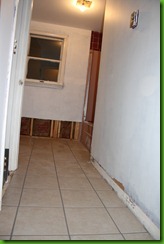 wiped away grout grout